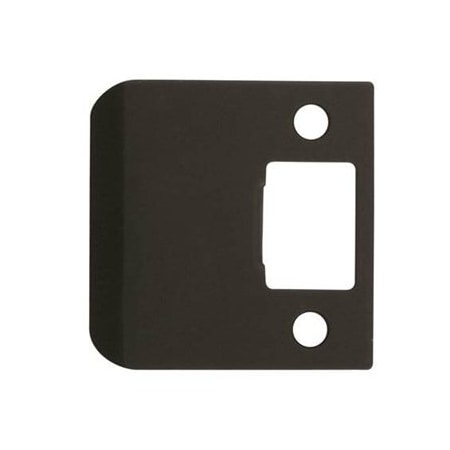 Deltana SPE225U10B Extended Lip Strike Plate Oil-Rubbed Bronze, 10PK SPE225U10B-XCP10